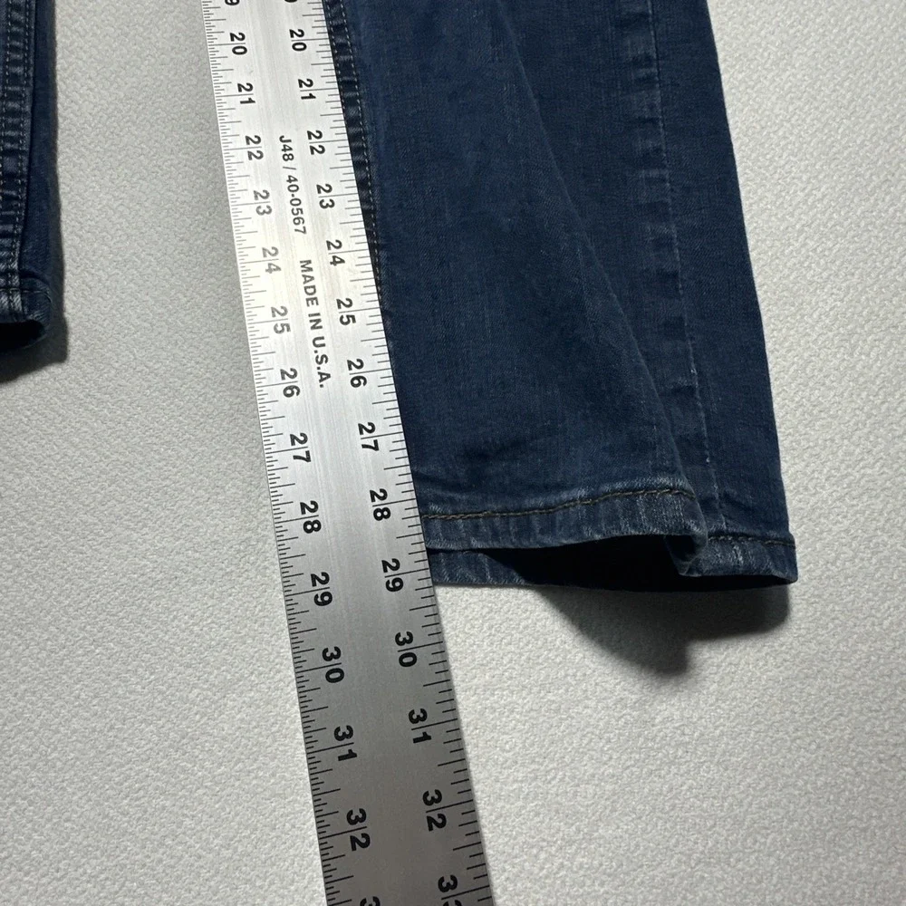Levi's 513 Slim Straight Jeans Men's 30x30 Dark Indigo Wash Modern Stretch
